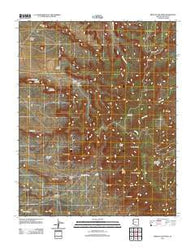 Mexican Cry Mesa Arizona Historical topographic map, 1:24000 scale, 7.5 X 7.5 Minute, Year 2011