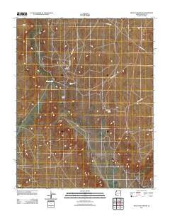 Mexican Water SW Arizona Historical topographic map, 1:24000 scale, 7.5 X 7.5 Minute, Year 2011