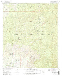 Mica Mountain Arizona Historical topographic map, 1:24000 scale, 7.5 X 7.5 Minute, Year 1981