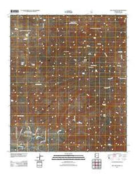 Mica Mountain Arizona Historical topographic map, 1:24000 scale, 7.5 X 7.5 Minute, Year 2011