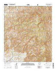 Mica Mountain Arizona Current topographic map, 1:24000 scale, 7.5 X 7.5 Minute, Year 2014
