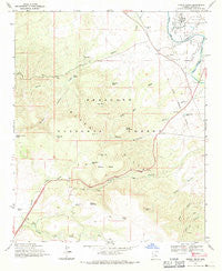 Middle Verde Arizona Historical topographic map, 1:24000 scale, 7.5 X 7.5 Minute, Year 1969