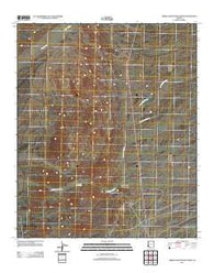 Middle Mountains North Arizona Historical topographic map, 1:24000 scale, 7.5 X 7.5 Minute, Year 2011
