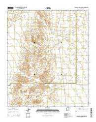Middle Mountains North Arizona Current topographic map, 1:24000 scale, 7.5 X 7.5 Minute, Year 2014