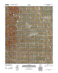 Middle Water Spring Arizona Historical topographic map, 1:24000 scale, 7.5 X 7.5 Minute, Year 2011