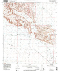 Midway SW Arizona Historical topographic map, 1:24000 scale, 7.5 X 7.5 Minute, Year 1996