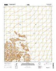 Midway NW Arizona Current topographic map, 1:24000 scale, 7.5 X 7.5 Minute, Year 2014