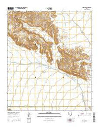 Midway SW Arizona Current topographic map, 1:24000 scale, 7.5 X 7.5 Minute, Year 2014
