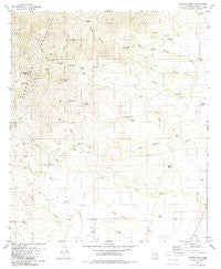 Mildred Peak Arizona Historical topographic map, 1:24000 scale, 7.5 X 7.5 Minute, Year 1979