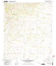 Mildred Peak Arizona Historical topographic map, 1:24000 scale, 7.5 X 7.5 Minute, Year 1979
