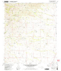 Mildred Peak Arizona Historical topographic map, 1:24000 scale, 7.5 X 7.5 Minute, Year 1979