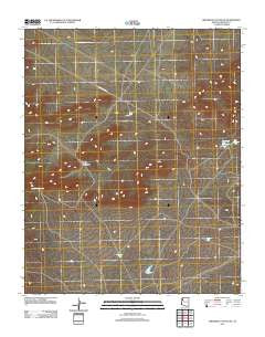 Milkweed Canyon SE Arizona Historical topographic map, 1:24000 scale, 7.5 X 7.5 Minute, Year 2011