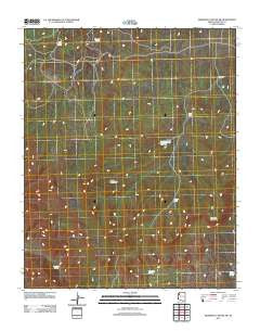 Milkweed Canyon SW Arizona Historical topographic map, 1:24000 scale, 7.5 X 7.5 Minute, Year 2011