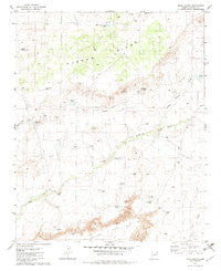 Milky Ranch Arizona Historical topographic map, 1:24000 scale, 7.5 X 7.5 Minute, Year 1982