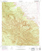 Miller Peak Arizona Historical topographic map, 1:24000 scale, 7.5 X 7.5 Minute, Year 1958