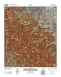 Miller Peak Arizona Historical topographic map, 1:24000 scale, 7.5 X 7.5 Minute, Year 2012