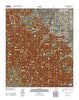 Miller Peak Arizona Historical topographic map, 1:24000 scale, 7.5 X 7.5 Minute, Year 2012