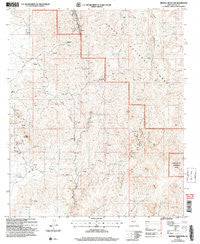 Mineral Mountain Arizona Historical topographic map, 1:24000 scale, 7.5 X 7.5 Minute, Year 2004