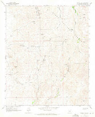 Mineral Mtn Arizona Historical topographic map, 1:24000 scale, 7.5 X 7.5 Minute, Year 1964
