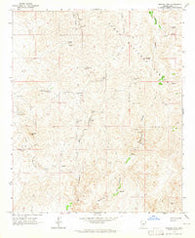 Mineral Mtn Arizona Historical topographic map, 1:24000 scale, 7.5 X 7.5 Minute, Year 1964