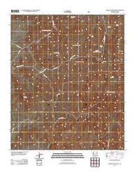 Mineral Mountain Arizona Historical topographic map, 1:24000 scale, 7.5 X 7.5 Minute, Year 2011