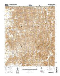 Mineral Mountain Arizona Current topographic map, 1:24000 scale, 7.5 X 7.5 Minute, Year 2014
