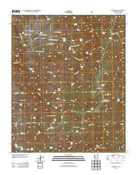 Minnehaha Arizona Historical topographic map, 1:24000 scale, 7.5 X 7.5 Minute, Year 2012