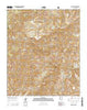 Mitchell Peak Arizona Current topographic map, 1:24000 scale, 7.5 X 7.5 Minute, Year 2014