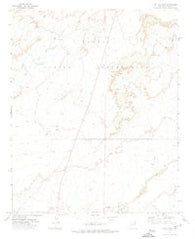 Mitten Peak Arizona Historical topographic map, 1:24000 scale, 7.5 X 7.5 Minute, Year 1972