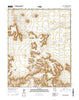 Mitten Buttes Arizona Current topographic map, 1:24000 scale, 7.5 X 7.5 Minute, Year 2014