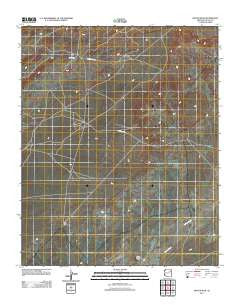 Mitten Peak Arizona Historical topographic map, 1:24000 scale, 7.5 X 7.5 Minute, Year 2011