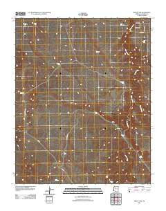 Mixon Tank Arizona Historical topographic map, 1:24000 scale, 7.5 X 7.5 Minute, Year 2011