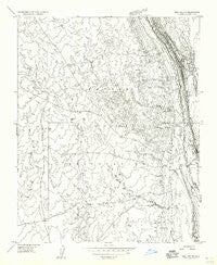 Moa Ave NW Arizona Historical topographic map, 1:24000 scale, 7.5 X 7.5 Minute, Year 1955