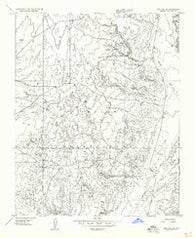 Moa Ave SW Arizona Historical topographic map, 1:24000 scale, 7.5 X 7.5 Minute, Year 1955