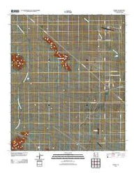 Mobile Arizona Historical topographic map, 1:24000 scale, 7.5 X 7.5 Minute, Year 2011