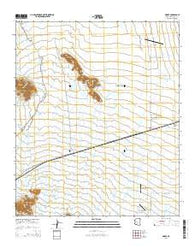 Mobile Arizona Current topographic map, 1:24000 scale, 7.5 X 7.5 Minute, Year 2014