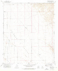 Mobile NE Arizona Historical topographic map, 1:24000 scale, 7.5 X 7.5 Minute, Year 1973