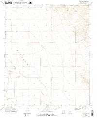 Mobile NE Arizona Historical topographic map, 1:24000 scale, 7.5 X 7.5 Minute, Year 1973