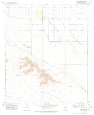 Mobile NW Arizona Historical topographic map, 1:24000 scale, 7.5 X 7.5 Minute, Year 1973