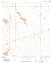 Mobile Arizona Historical topographic map, 1:24000 scale, 7.5 X 7.5 Minute, Year 1973