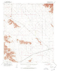 Mobile Arizona Historical topographic map, 1:62500 scale, 15 X 15 Minute, Year 1951