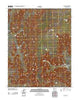 Moccasin Arizona Historical topographic map, 1:24000 scale, 7.5 X 7.5 Minute, Year 2011