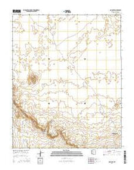 Moenave Arizona Current topographic map, 1:24000 scale, 7.5 X 7.5 Minute, Year 2014