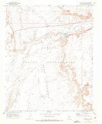 Moenave SE Arizona Historical topographic map, 1:24000 scale, 7.5 X 7.5 Minute, Year 1969