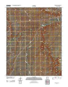 Moenave SE Arizona Historical topographic map, 1:24000 scale, 7.5 X 7.5 Minute, Year 2011
