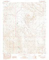 Mohave Springs Arizona Historical topographic map, 1:24000 scale, 7.5 X 7.5 Minute, Year 1990