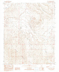 Mohave Springs Arizona Historical topographic map, 1:24000 scale, 7.5 X 7.5 Minute, Year 1990