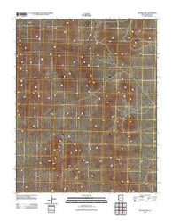 Mohave Mine Arizona Historical topographic map, 1:24000 scale, 7.5 X 7.5 Minute, Year 2011