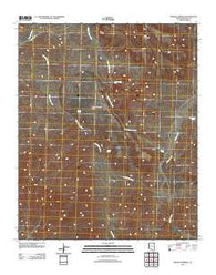 Mohave Springs Arizona Historical topographic map, 1:24000 scale, 7.5 X 7.5 Minute, Year 2011