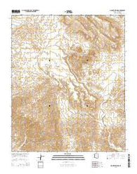 Mohave Springs Arizona Current topographic map, 1:24000 scale, 7.5 X 7.5 Minute, Year 2014